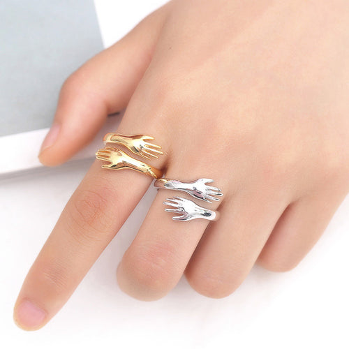 Adjustable Love Hug Ring