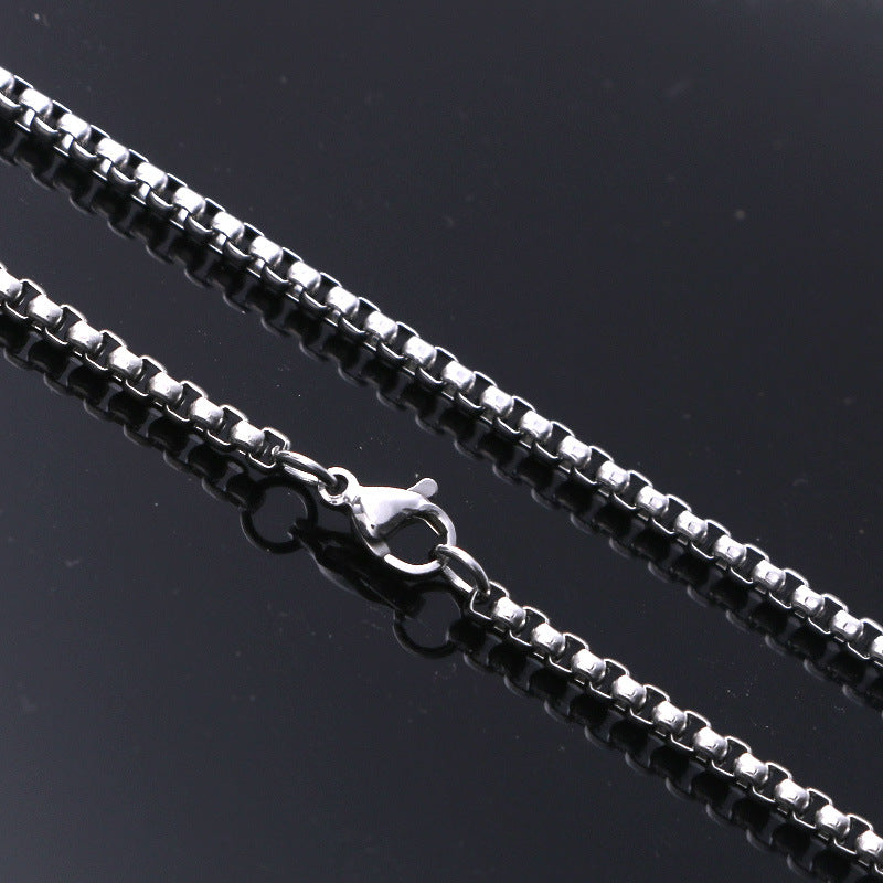 Stainless Steel Geometric Handmade Necklace Chain