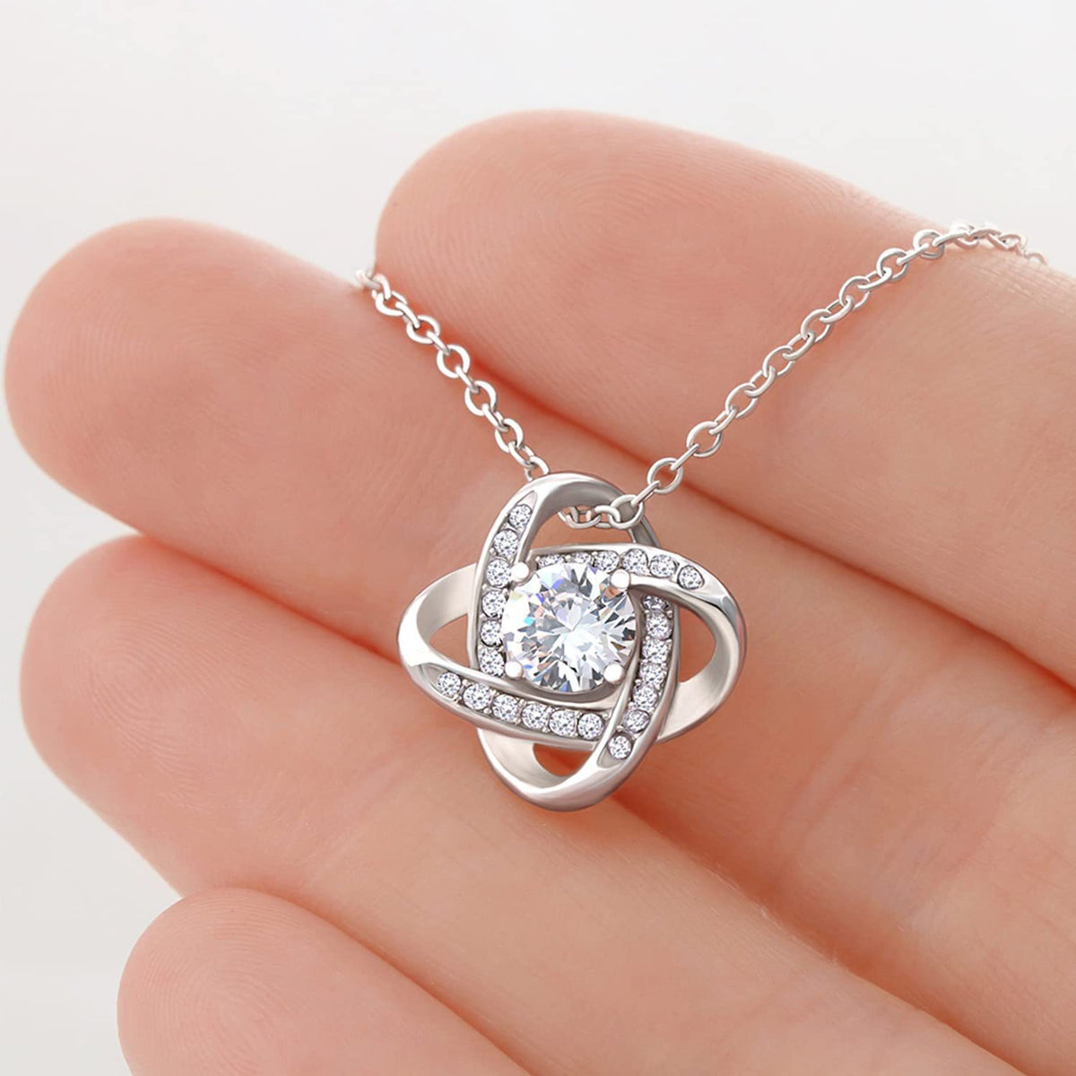 Sparkling Heart Zirconia Necklace