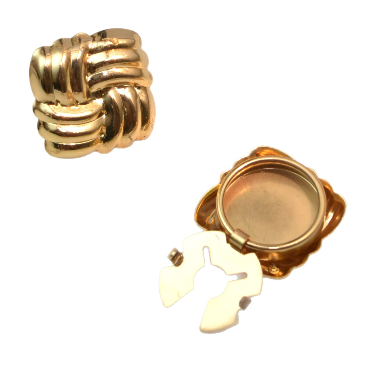 Fashion Alloy Rhinestone Button Covers