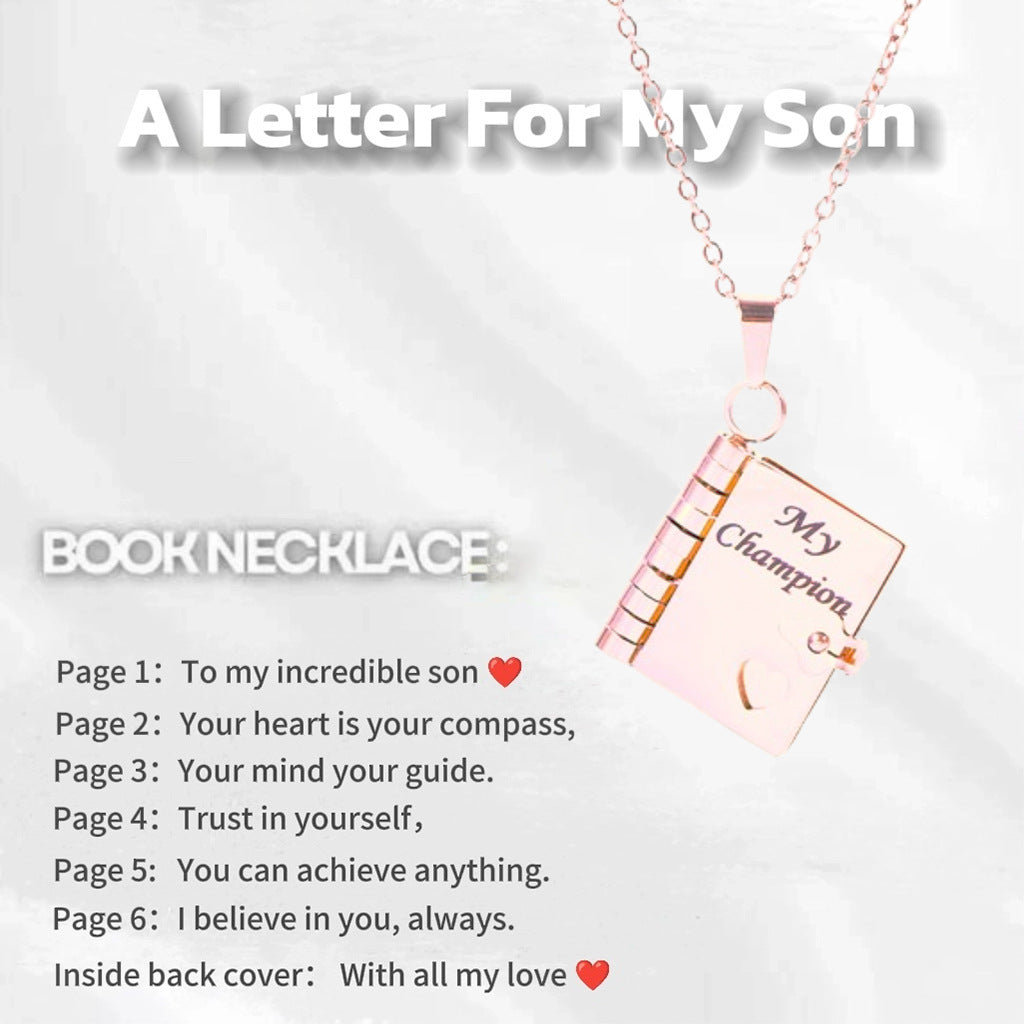 Engravable Heart Geometric Titanium Steel Necklace