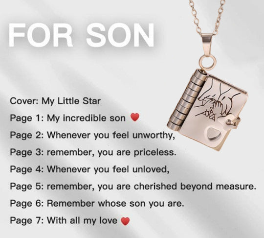 Engravable Heart Geometric Titanium Steel Necklace