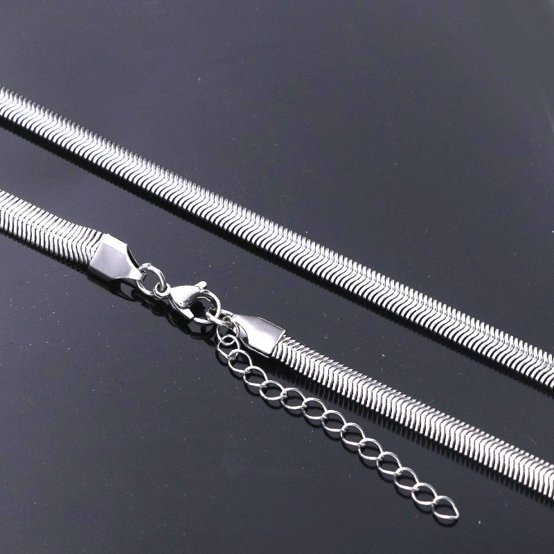 Stainless Steel Geometric Handmade Necklace Chain