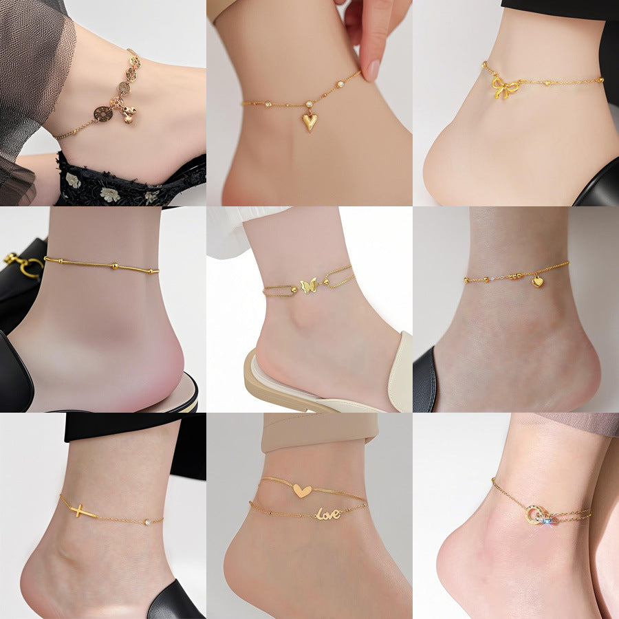 High-end titanium steel jewelry