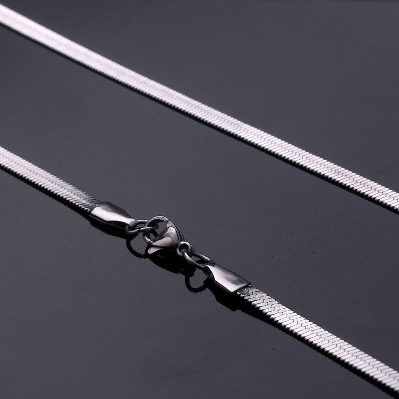 Stainless Steel Geometric Handmade Necklace Chain