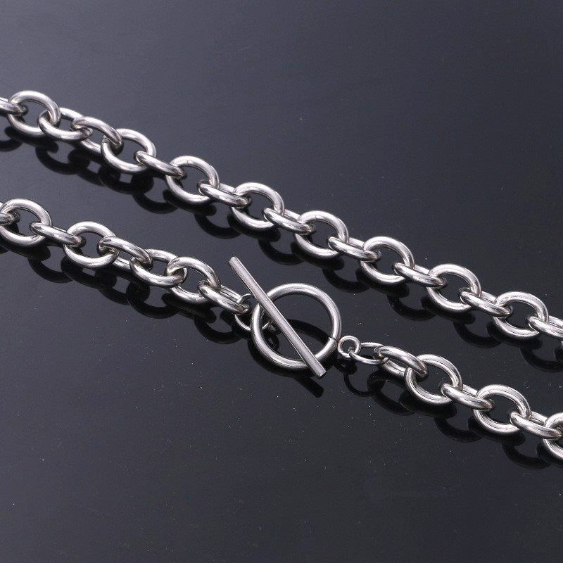 Stainless Steel Geometric Handmade Necklace Chain
