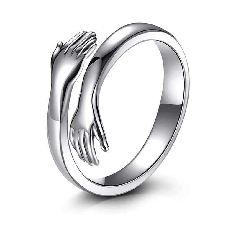Adjustable Love Hug Ring