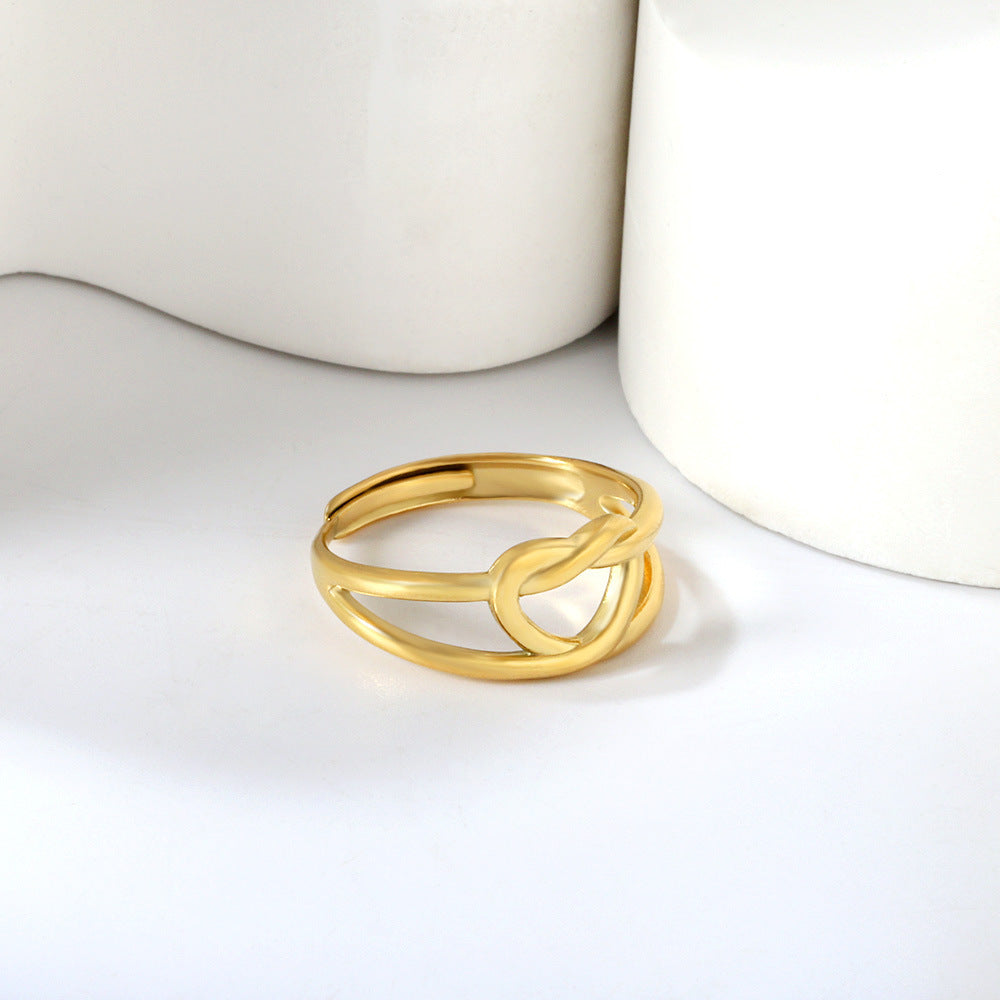 European American Style Titanium Steel Rings
