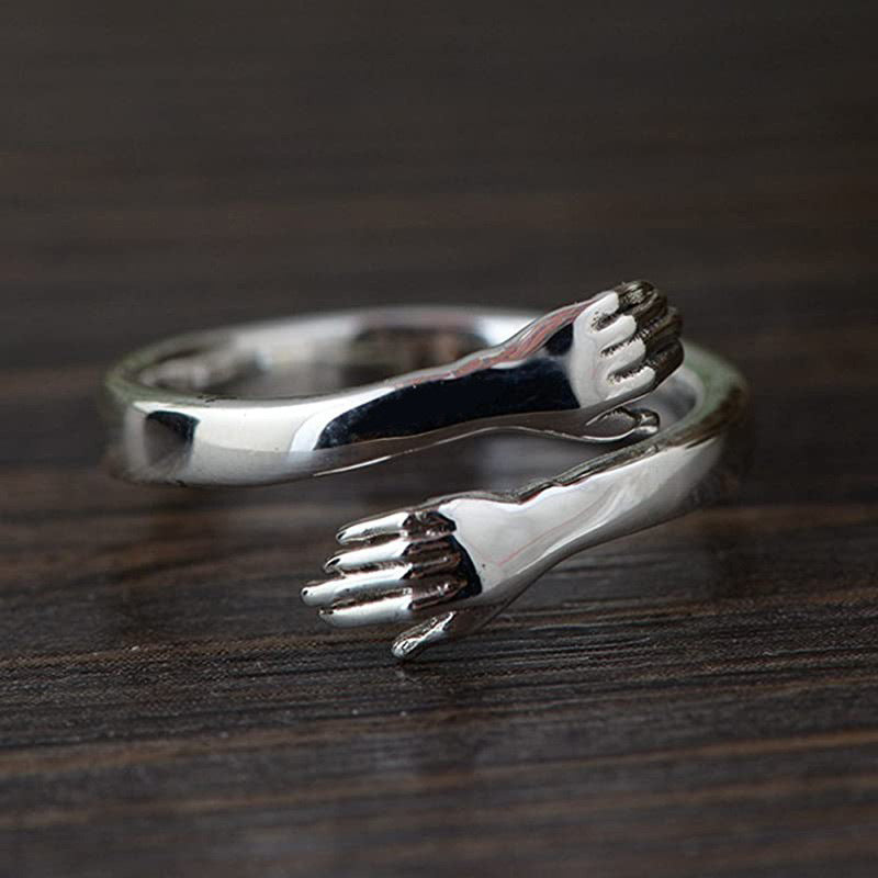 Adjustable Love Hug Ring