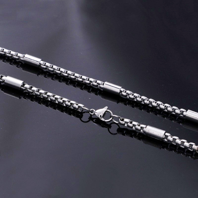 Stainless Steel Geometric Handmade Necklace Chain