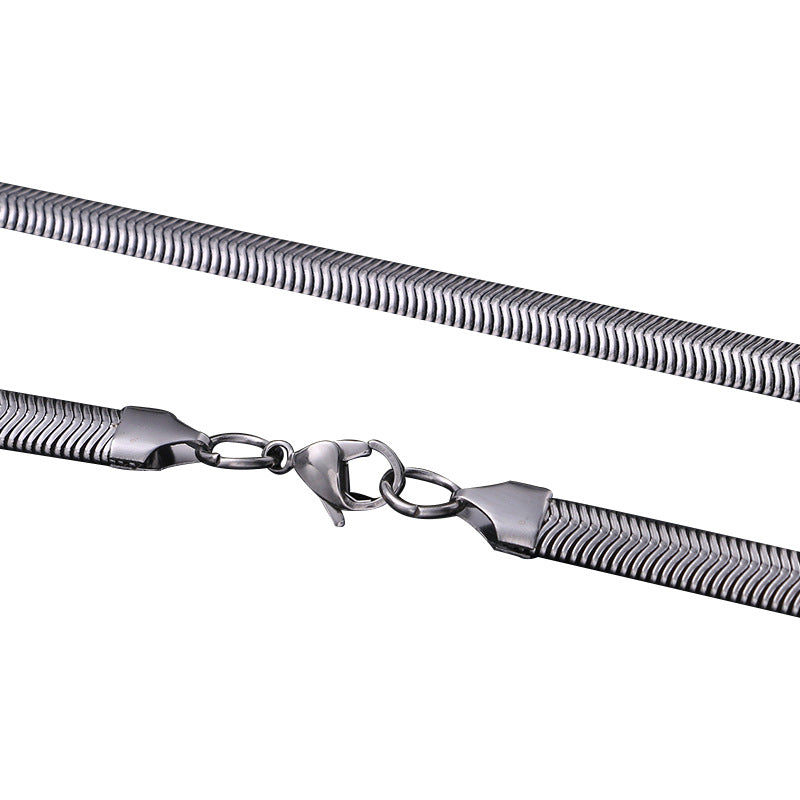 Stainless Steel Geometric Handmade Necklace Chain